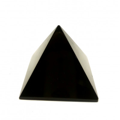Пирамида из чёрного агата №27