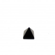 Пирамида из чёрного агата №8