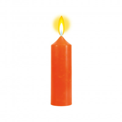 Цитрусовое настроение - ароматическая свеча СВ